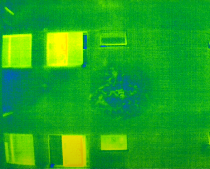 Inspeção com drone termográfico