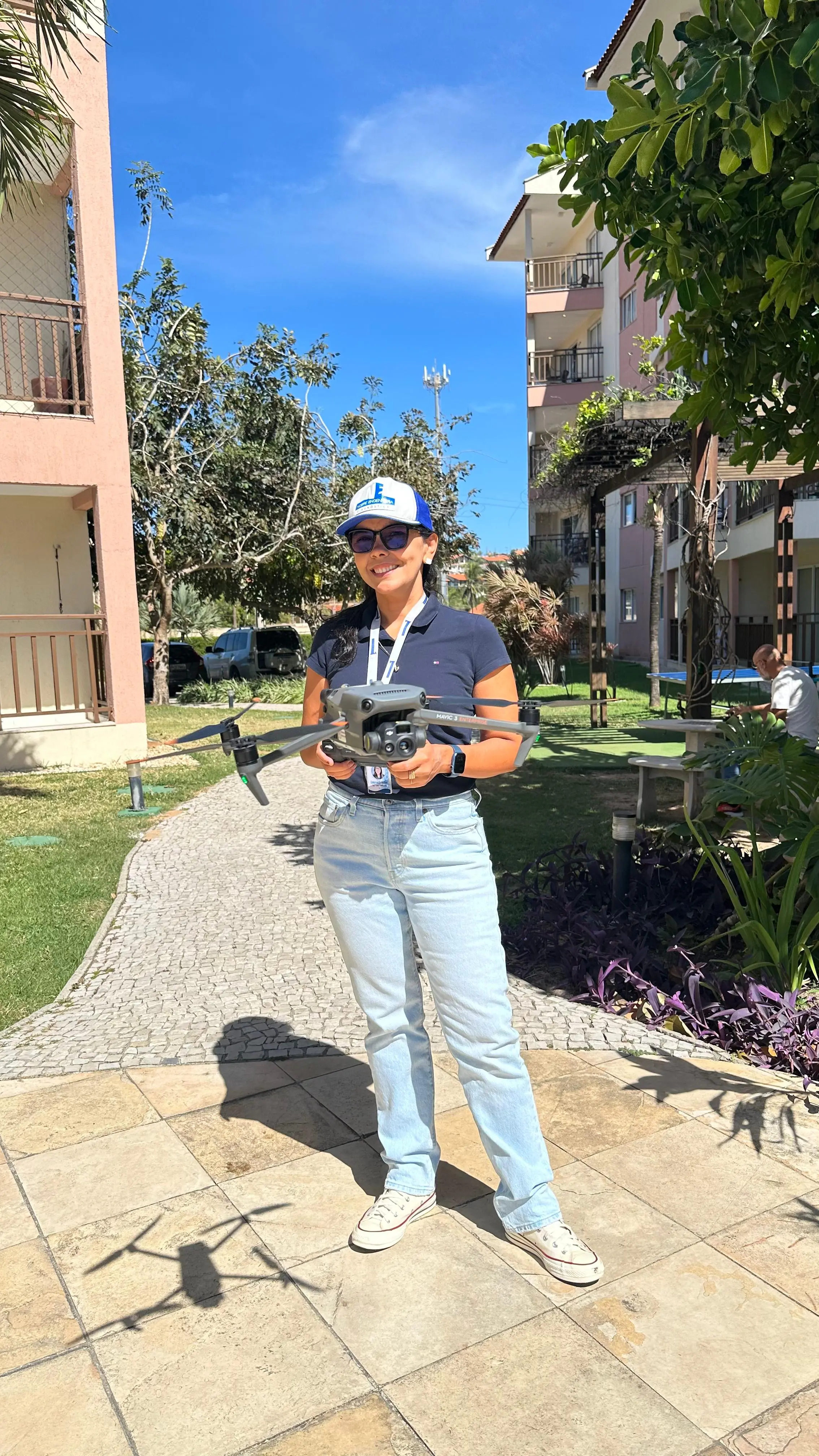 Inspeção de fachadas com drone termográfico